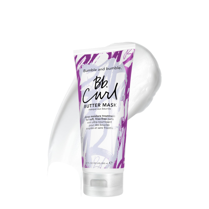 Bumble And Bumble. Curl Butter Hair Mask Deep Moisture For Medium To Thick Coily Curly Wavy Hair Anti Frizz Plus Color Safe With Jojoba