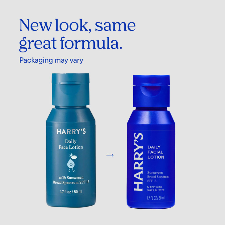 Harry S Daily Face Lotion With Spf 15 1.7 Fl Oz Pack Of 2