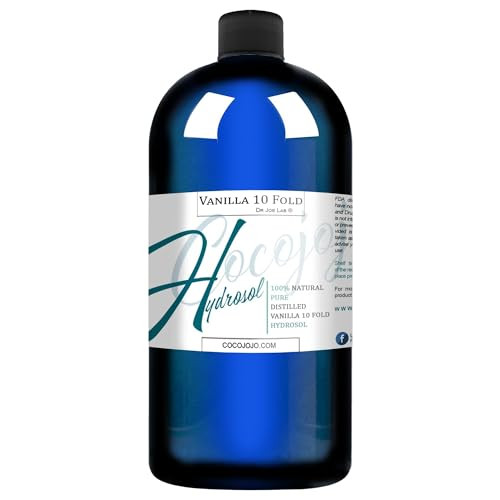 Dr Joe Lab Vanilla 10 Fold Hydrosol Spray Toner Floral Water Cleansing Hydrating Face Mist And Natural For All Skin Types Cocojojo 32 Oz