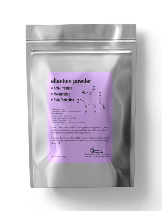 Allantoin Powder Cosmetic Grade 4 Oz 113 Grams Organic Allintoin For Diy Emulsion Cream Lotion Skin Care Hydrates And Promotes Exfoliating