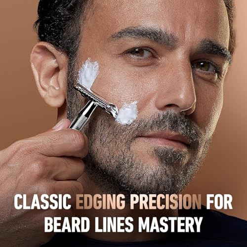King C. Gillette Double Edge Safety Razor Blades 10 Count Stainless Steel Platinum Coated Blades