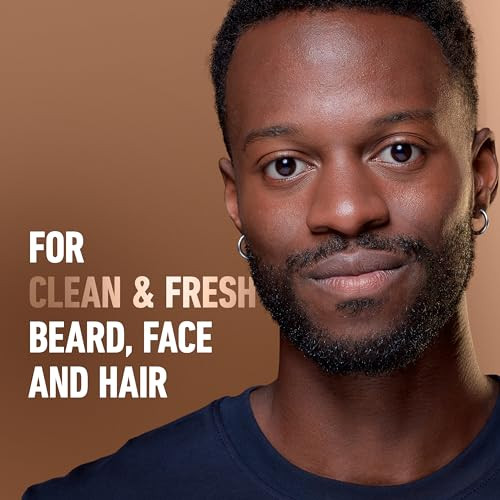 King C. Gillette Beard Wash Mens Face Wash 11.8 Oz Infused With Argan Oil And Avocado Oil To Cleanse Hair And Skin