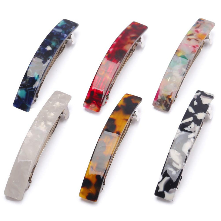 6 Pcs Hair Barrettes For Women Girls French Flat Hair Clips Accessories For Long Short Thick Hair Holiday Birthday Gifts Mom