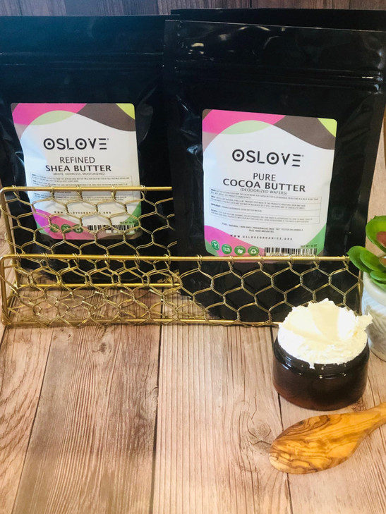 Oslove Organics Organic Refined Shea Butter 16 Oz