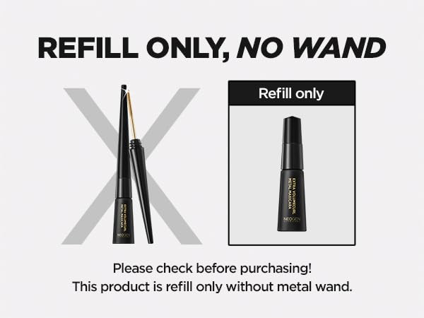 K Beauty Neogen Dermalogy Extra Volume Curl Metal Mascara Volume Black Refill