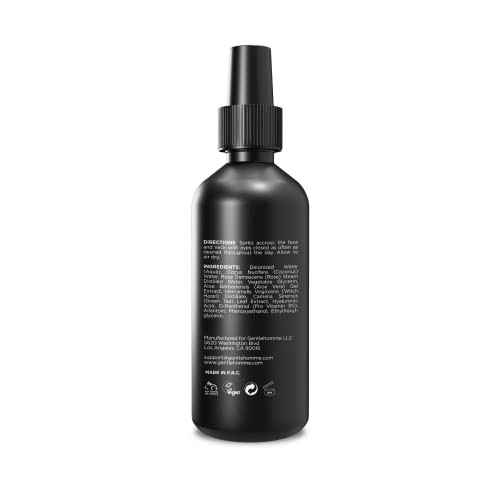 Gentlehomme Coconut Face Mist Men S Facial Spray With Hyaluronic Acid Aloe Vera And Green Tea Refresh Moisturize And Hydrate Use Day And