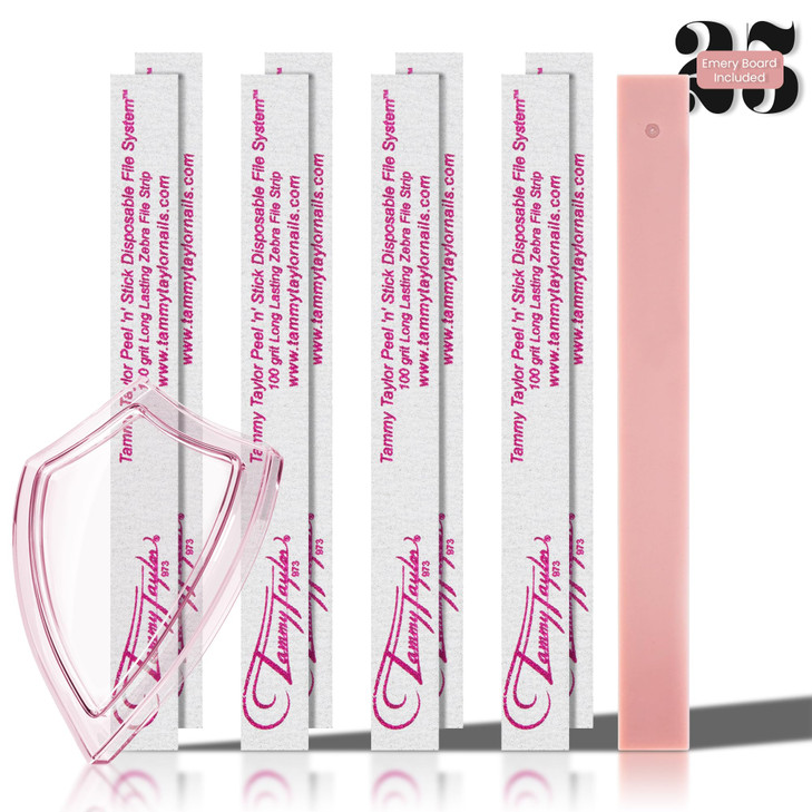 Tammy Taylor 100 Grit Acrylic Nail Files For Women Emery Boards For Nails