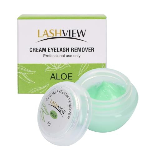 Lashview Eyelash Extension Remover Gel Light Aloe Flavor Gel Eyelash Adhesive Remover Professional Eyelash Extensions Remover For Salon 5G