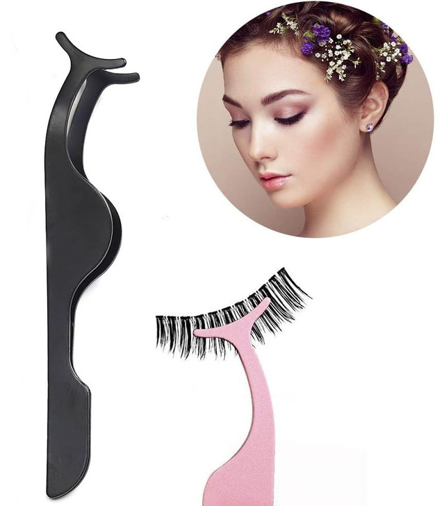 False Eyelash Applicator Tool Eyelash Tweezers For Strip Lashes