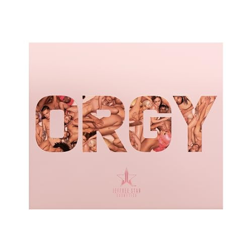 Jeffree Star Cosmetics Orgy Artistry Palette 30 Highly Pigmented Matte Nude Eyeshadows Creamy Blendable Formula Universal Skin Tones