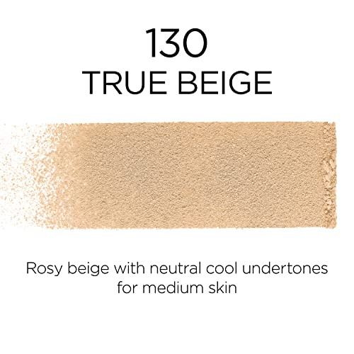 L Oreal Paris Makeup Infallible Fresh Wear Foundation In A Powder Up To 24H Wear Waterproof True Beige 0.31 Oz. Packaging May Vary