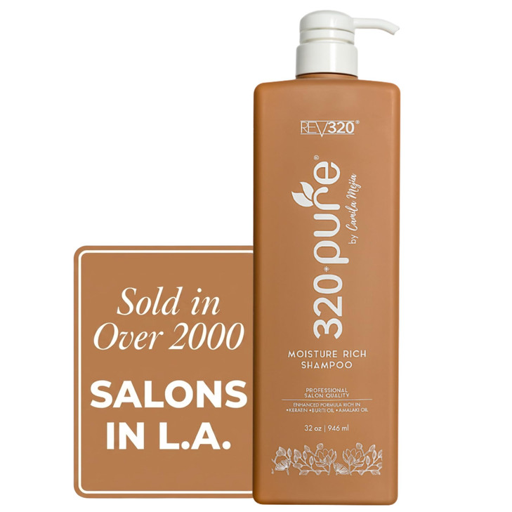 320Pure Moisture Rich Shampoo For Women 32Oz Repair For All Hair Types