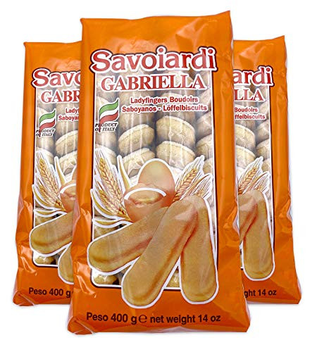 Savoiardi Italian Gabriella Lady Fingers Cookie Biscuits Bellamore Ladyfinger Cookies Perfect For Tiramisu Imported From Italy Large 400G 3