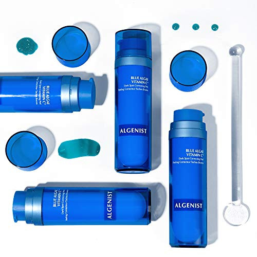 Algenist Blue Algae Vitamin C Dark Spot Correcting Peel Exfoliating Aha Bha Pha Face Peel To Brighten Even Skin Tone And Reduce