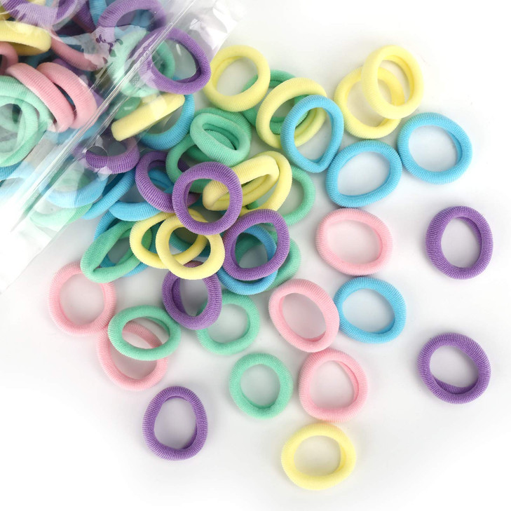 Baoli Baby Girl Hair Ties For Todder Mini Hair Bands No Damage 200Pcs