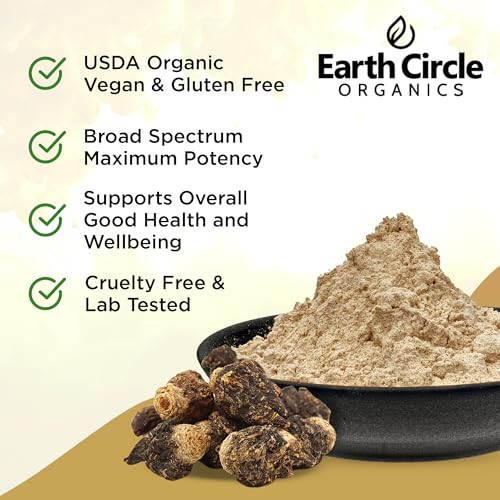 Organic Black Maca Peruvian Root Powder | Black Maca Root for Men | Natural Supplement | Essential Vitamins, Minerals & Fatty Acids Improved Energy |