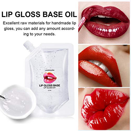 Transparent Lip Gloss Moisturize Lip Gloss Base Lip Gloss Base Oil Material Lip Makeup Primers Primer For Diy Handmade Lip Balms Lip Gloss