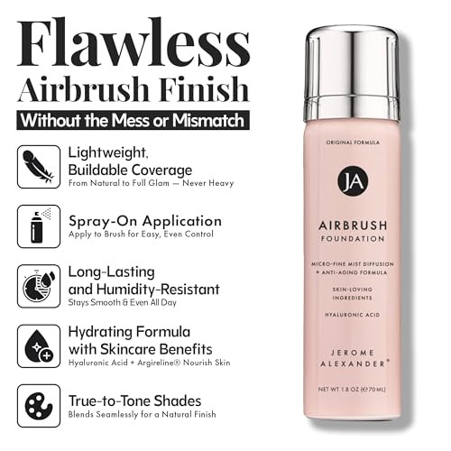 Magic Minerals Jerome Alexander Airbrush Makeup Foundation Light Medium