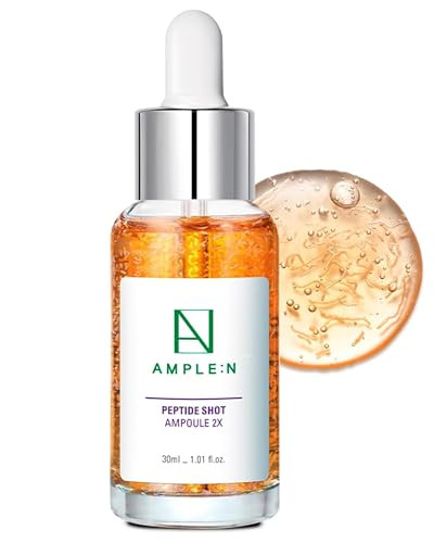 Ample N Peptide Shot 2X Ampoule Korean Copper Firming Serum 1.01 Fl Oz