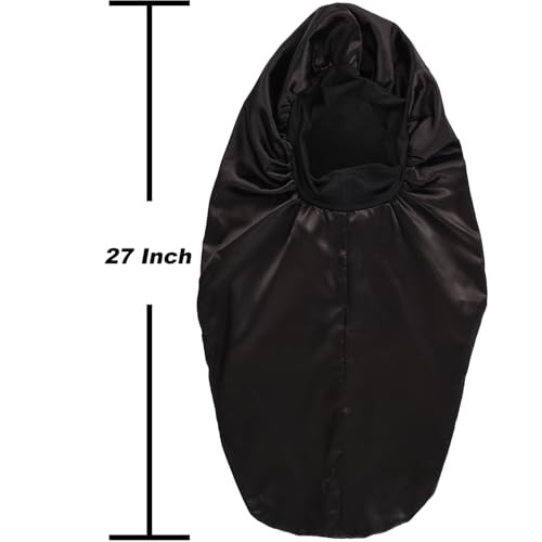 Wbfwbb 2 Pcs Silk Bonnet For Women Satin Soft Elastic Band Silky Sleeping Cap Big Bonnets For Braids
