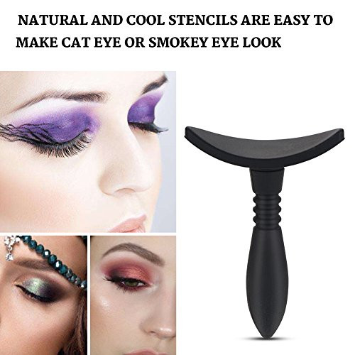 Silicone Eyeshadow Stamp Crease Applicator Reusable Flexible Eye Shadow Tool For Smokey And Makeup Easy Makeup Stencil For Beginners Party