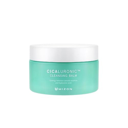 Mizon Cicaluronic Cleansing Balm Makeup Remover Centella Asiatica Hyaluronic Acid One Step Cleansing 2.7 Fl Oz