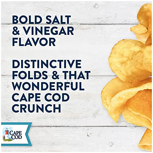 Cape Cod Sea Salt And Vinegar Chips 7.5 Oz Bag