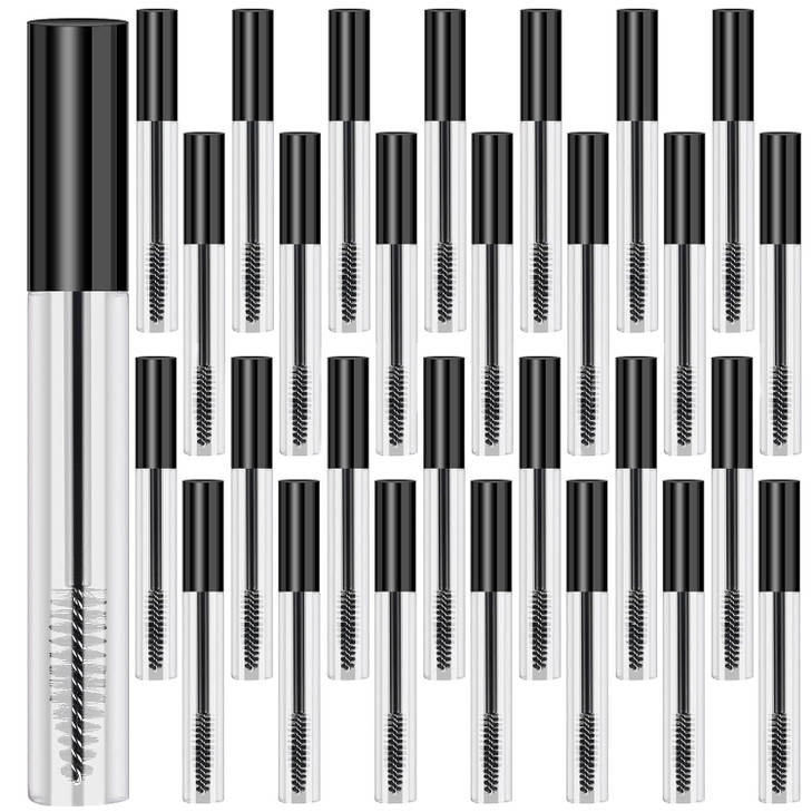 100Pcs Empty Mascara Tube With Wand 10Ml Eyelash Cream Container Bottle