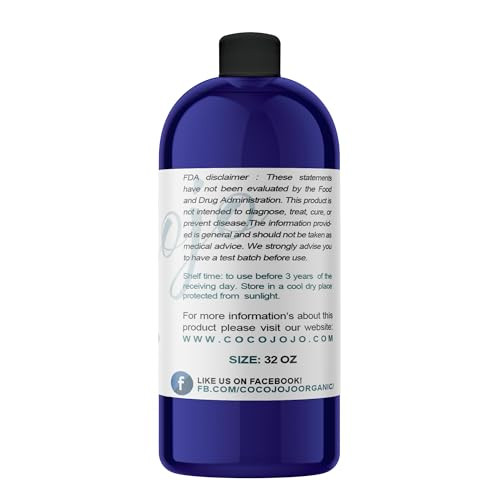 Dr Joe Lab Castor Oil Cold Pressed Castor Oil Refined Pure Hexane Free Non Gmo Natural Moisturizing Hydrating Hair Skin Face Body Nails 32