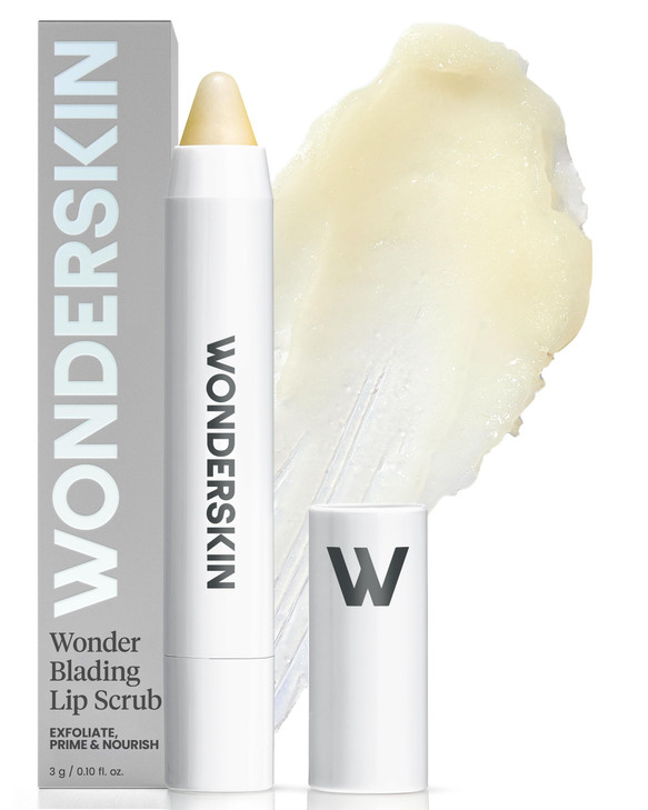 Wonderskin Lip Scrub 3 In 1 Lip Exfoliator Primer And Moisturizer Scrub