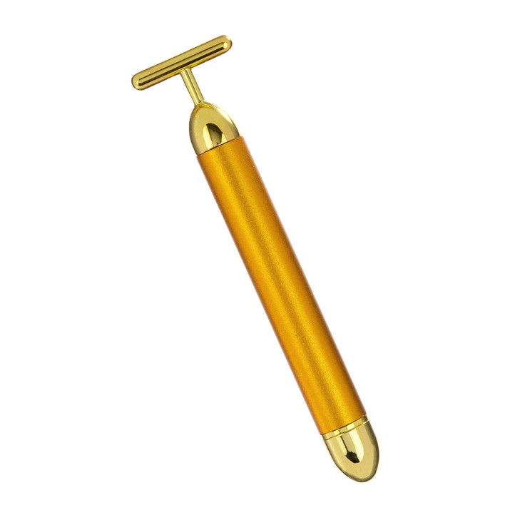 Wewell Gold Sculpting Bar Vibrating Facial Roller