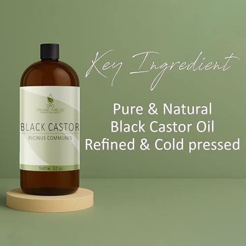 Jamaican Black Castor Oil 32 Oz Pure Cold Pressed Filtered Hexane And Chemical Free Pba Free Plastic Caster Hair Growth Body Skin Brows
