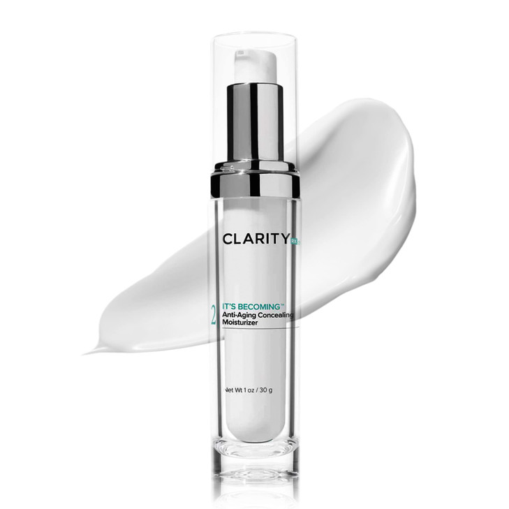 Clarityrx It S Becoming Anti Aging Tinted Moisturizer Plant Based Concealer For All Skin Tones Paraben Free Natural Skin Care 1 Oz