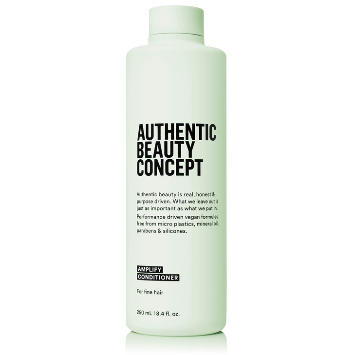 Authentic Beauty Concept Amplify Conditioner Volumizing Conditioner For Fine Hair Increases Body And Volume Vegan And Cruelty Free Silicone