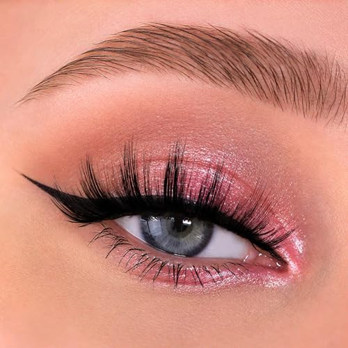Veleasha Lashes Wispy Lashes Strips Natural Fluffy False Eyelashes 3D07