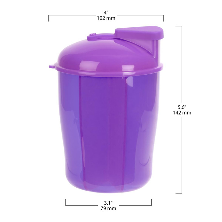 EZY DOSE Vitamin Organizer, 6 Large Compartments, 30-Day Vitamin and Medicine Storage, Keep Vitamins & Meds in Check, Easy to Use, Color May Vary, BP