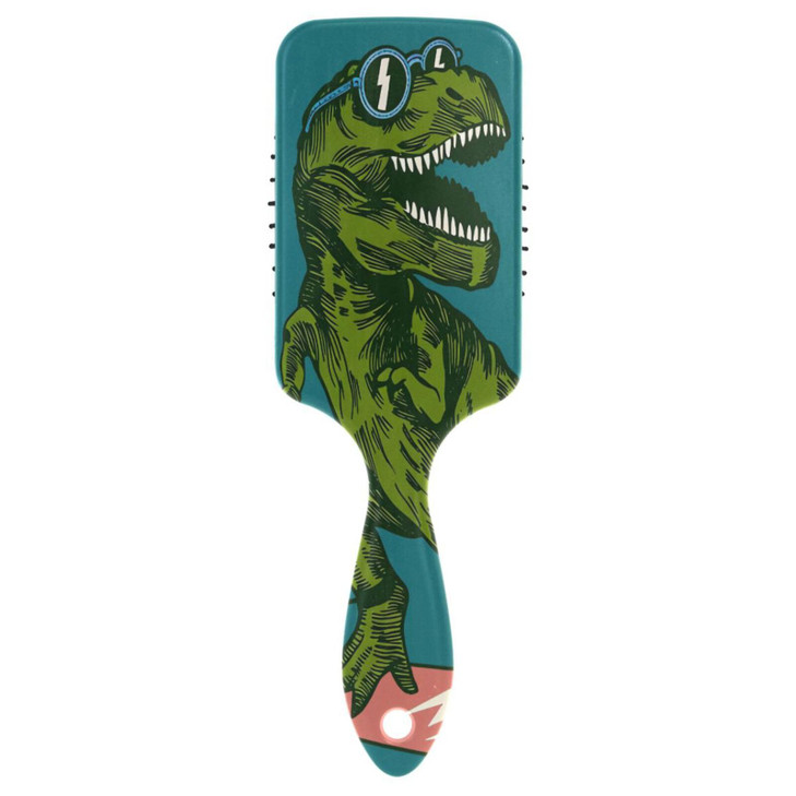 Dinosaur Hair Brush Plastic Detangler Hairbrush Wet Dry Hair Comb For Women Men Kids