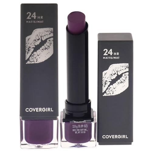 COVERGIRL Exhibitionist Ultra-Matte Lipstick, Riot