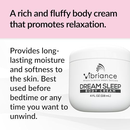 Vibriance Dream Sleep Body Cream 4 Fl Oz