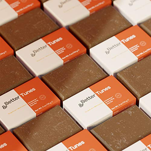 And Better Natural Body Bar Soap For Men Handmade In Canada With Organic Shea Butter Premium Citrus Scent