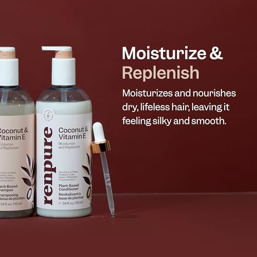 Renpure, Conditioner Coconut Vitamin E, 24 Ounce