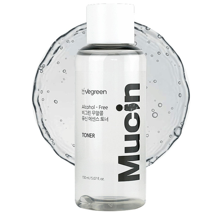Vegreen Vegan Mucin Essence Toner 68 Percent Wild Yam Extract And 3 Percent Panthenol Cruelty Free Snail Mucin Alternative For Deep Glow And