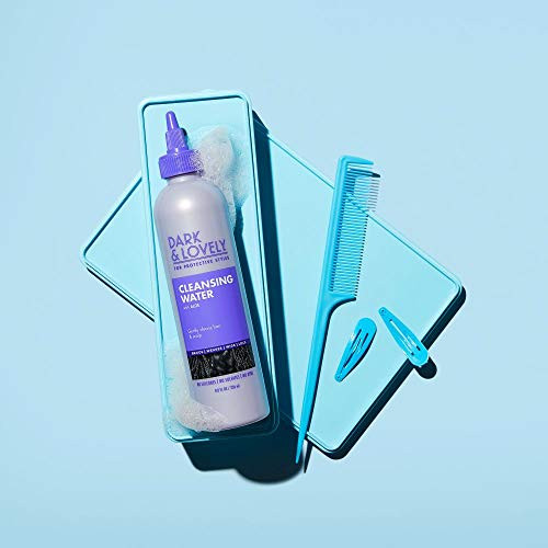 Dark and Lovely For Protective Styles Detangling Cream With Peppermint and Avocado Oil for Braids, Weaves, Wigs and Locs No Dyes, No Mineral Oil, No