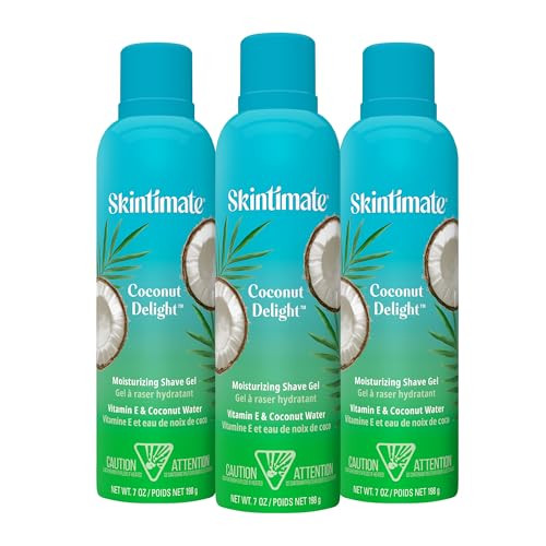 Skintimate Coconut Delight Shave Gel For Women 3 Pack Skintimate Shaving Cream For Women Womens Shaving Cream Shave Cream Shaving Foam