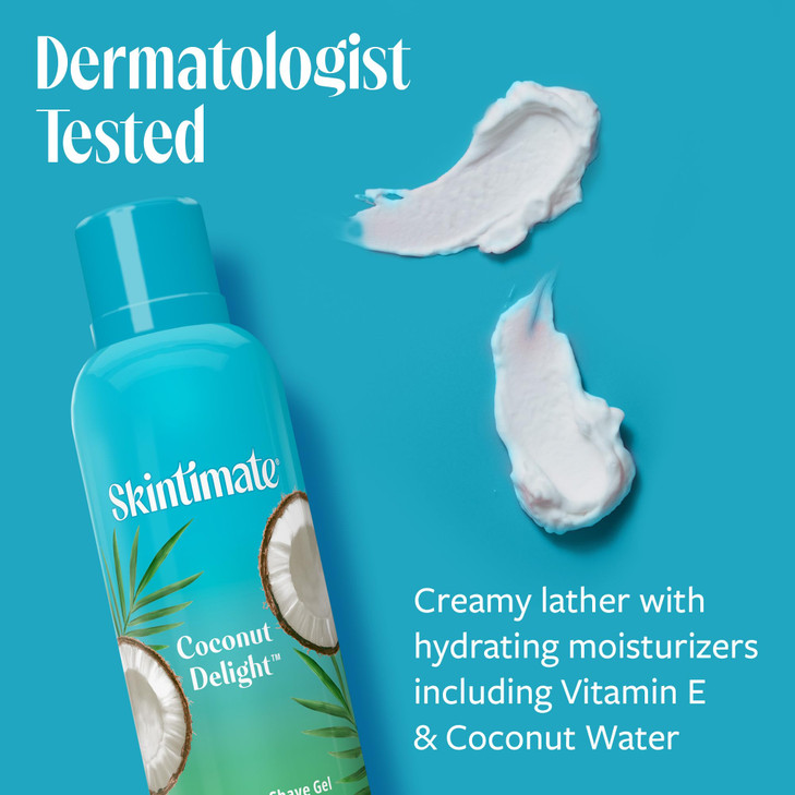 Skintimate Coconut Delight Shave Gel For Women 3 Pack Skintimate Shaving Cream For Women Womens Shaving Cream Shave Cream Shaving Foam