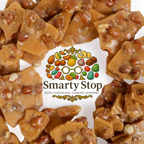Home Style Peanut Brittle Candy By Smarty Stop 3 Pound Pack Of 1