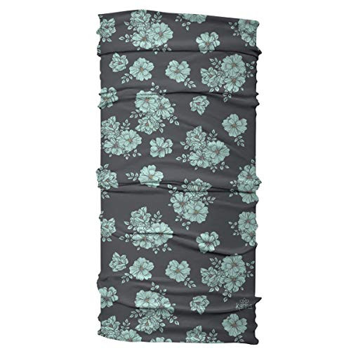 Karma Gifts Wide Headband Blue Floral KA2001