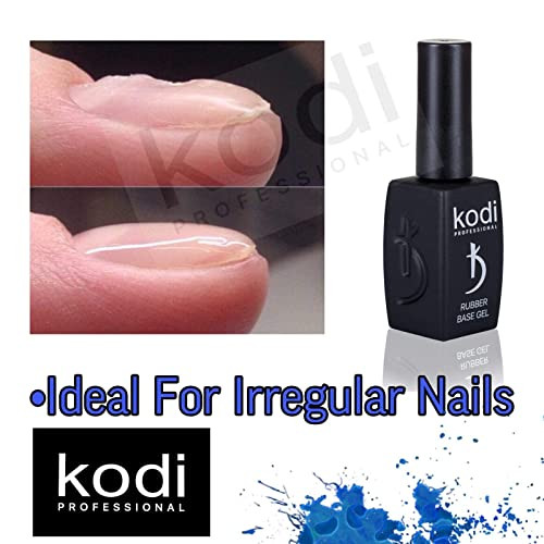 Rubber Base Gel 8Ml 0.25 Oz Kodi Professional 8 Ml 0.25 Oz Gel Led Uv Nail Polish Coat Soak Original Products For Long Lasting Nails Layer