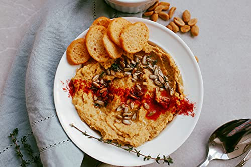 Mighty Sesame Co. Sesame Tahini Paste 16Oz 2 Pack Rich And Creamy Tahini Sauce For Hummus Just One Ingredient Keto Friendly Vegan Plant
