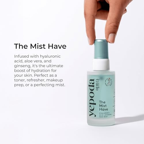 Yepoda The Mist Have Hydrating Toner Face Mist Deeply Hydrates And Revitalizes The Skin Vegan Korean Toner Mist For All Skin Types 50 Ml